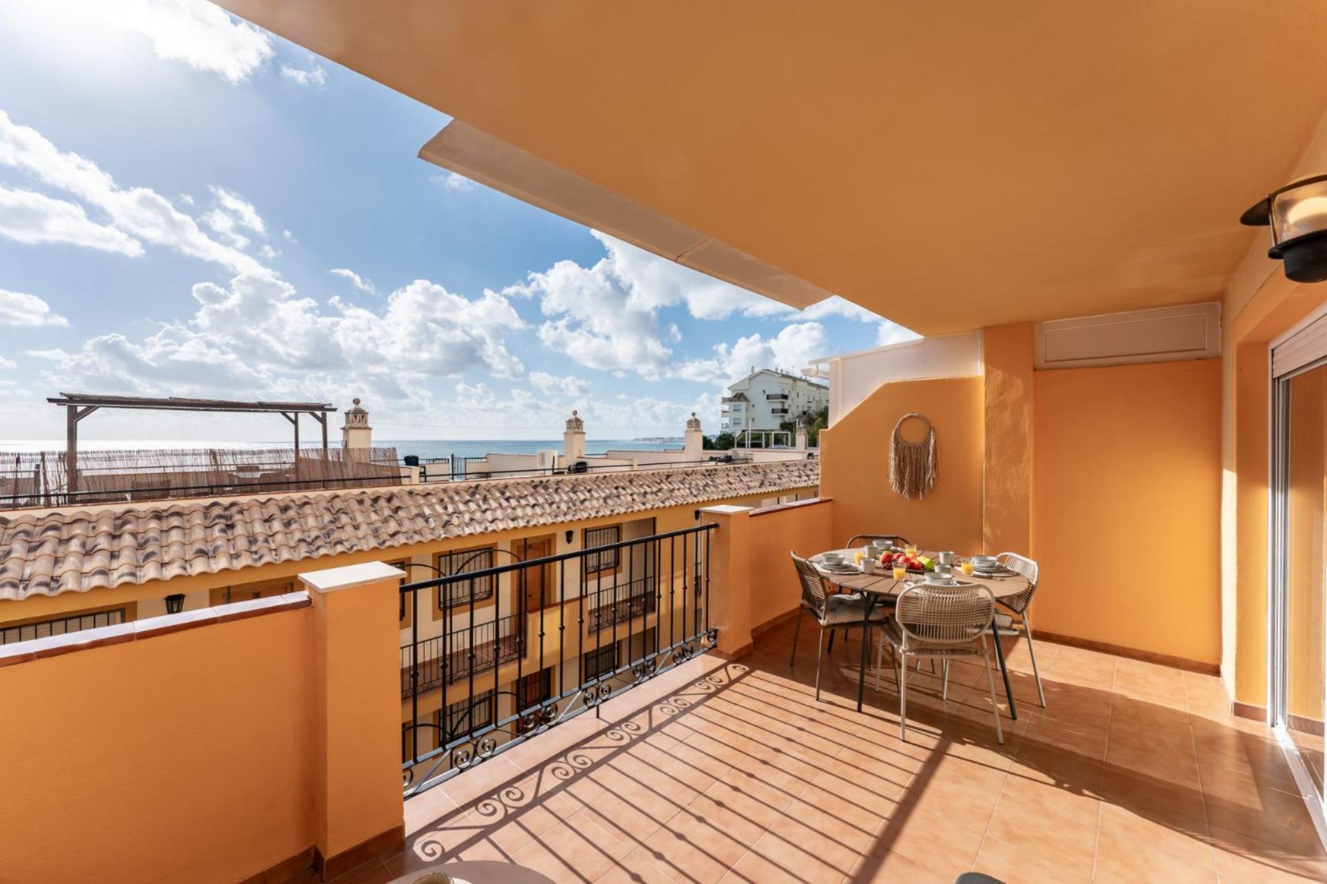 Horizon Del Mar, 2Bd Terrace, Sea View & Pool & Parking Apartment Benalmadena Exterior photo