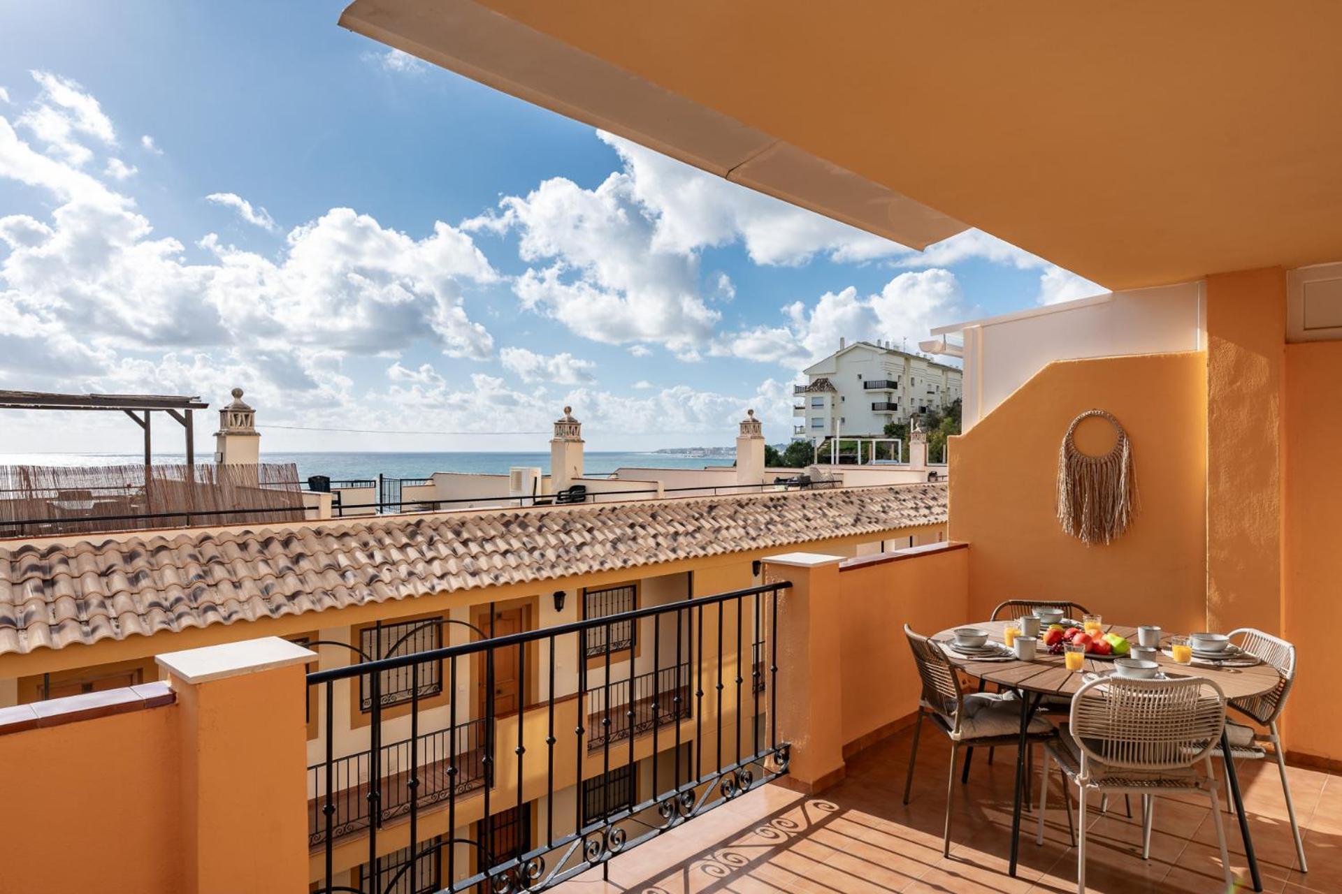 Horizon Del Mar, 2Bd Terrace, Sea View & Pool & Parking Apartment Benalmadena Exterior photo